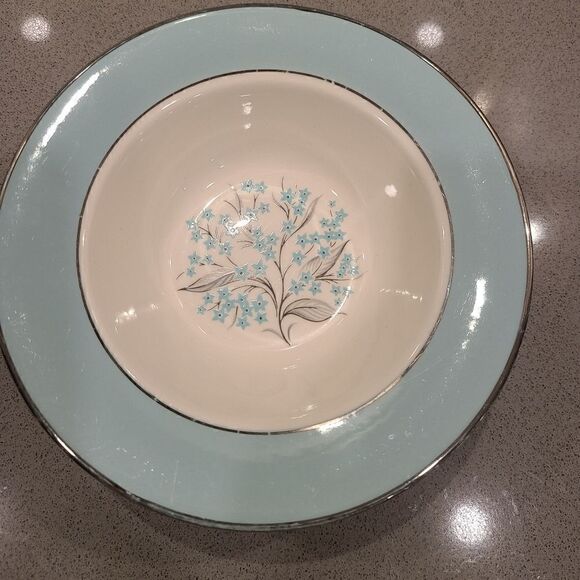 Sevron blue lace dessert bowls - Picture 1 of 5
